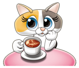 International Amy & Lelly Cat sticker #1423626