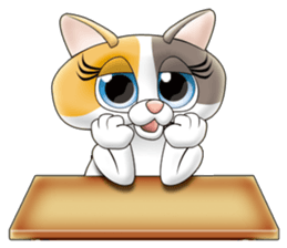 International Amy & Lelly Cat sticker #1423633