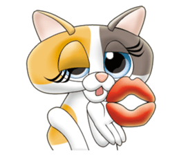 International Amy & Lelly Cat sticker #1423636