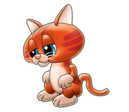 International Amy & Lelly Cat sticker #1423640