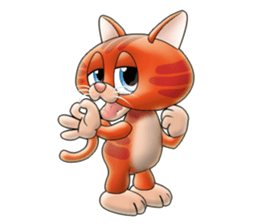 International Amy & Lelly Cat sticker #1423647