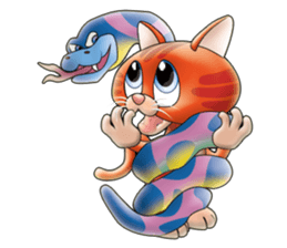 International Amy & Lelly Cat sticker #1423649