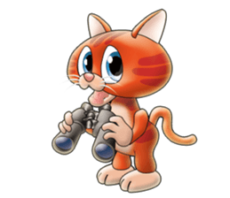 International Amy & Lelly Cat sticker #1423650