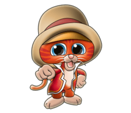 International Amy & Lelly Cat sticker #1423654