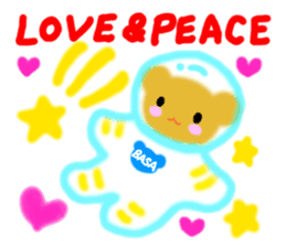 ANDREA - Happy Space Trip to the Moon! - sticker #1612273