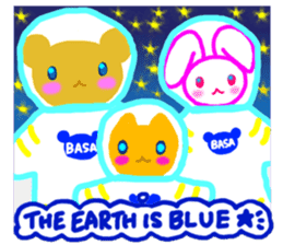 ANDREA - Happy Space Trip to the Moon! - sticker #1612280