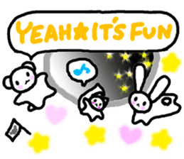 ANDREA - Happy Space Trip to the Moon! - sticker #1612285