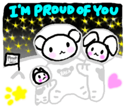 ANDREA - Happy Space Trip to the Moon! - sticker #1612289