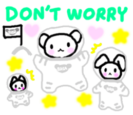 ANDREA - Happy Space Trip to the Moon! - sticker #1612292