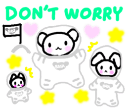 ANDREA - Happy Space Trip to the Moon! - sticker #1612292