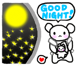 ANDREA - Happy Space Trip to the Moon! - sticker #1612294