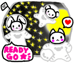 ANDREA - Happy Space Trip to the Moon! - sticker #1612297