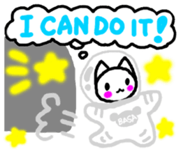 ANDREA - Happy Space Trip to the Moon! - sticker #1612300