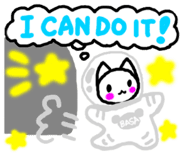 ANDREA - Happy Space Trip to the Moon! - sticker #1612300