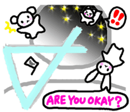 ANDREA - Happy Space Trip to the Moon! - sticker #1612305