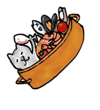 Wine Life with cat sticker #1620439