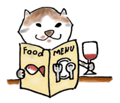 Wine Life with cat sticker #1620465