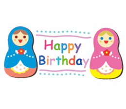 Matryoshka doll sticker #1746727