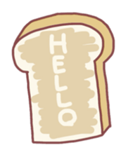 Cafe in the town sticker #1931281