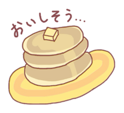 Cafe in the town sticker #1931284