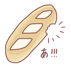 Cafe in the town sticker #1931303