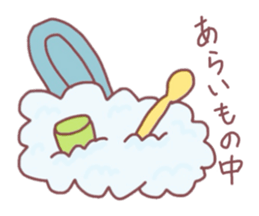 Cafe in the town sticker #1931312