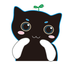 A Cat Named Moemoeme Shirokuroneko sticker #2035045