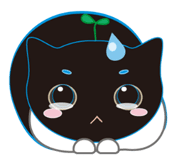 A Cat Named Moemoeme Shirokuroneko sticker #2035055