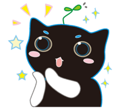 A Cat Named Moemoeme Shirokuroneko sticker #2035083