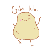 Germany Potato "Kartoffeln" sticker #2175121