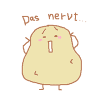 Germany Potato "Kartoffeln" sticker #2175125