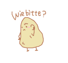 Germany Potato "Kartoffeln" sticker #2175131