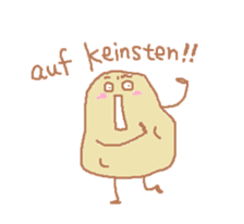 Germany Potato "Kartoffeln" sticker #2175134