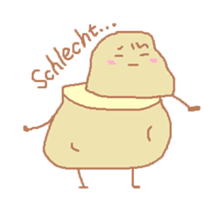 Germany Potato "Kartoffeln" sticker #2175135