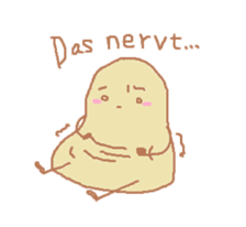 Germany Potato "Kartoffeln" sticker #2175136