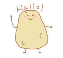 Germany Potato "Kartoffeln" sticker #2175140