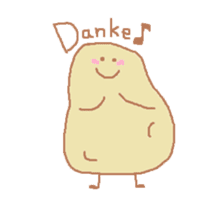 Germany Potato "Kartoffeln" sticker #2175149