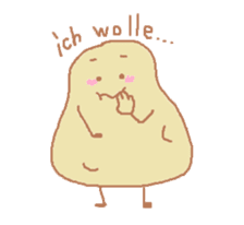 Germany Potato "Kartoffeln" sticker #2175152