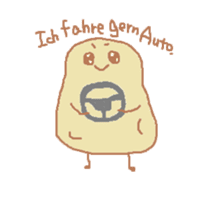 Germany Potato "Kartoffeln" sticker #2175154