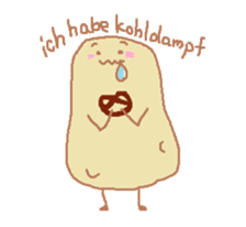 Germany Potato "Kartoffeln" sticker #2175155