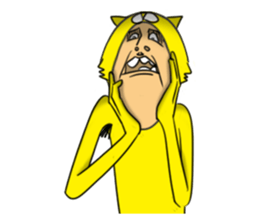 Cat Daddy and Bunny Girl sticker #2225990