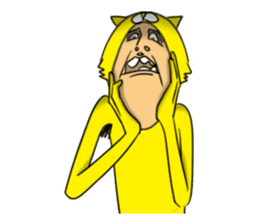 Cat Daddy and Bunny Girl sticker #2225990