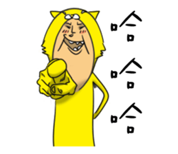 Cat Daddy and Bunny Girl sticker #2225993