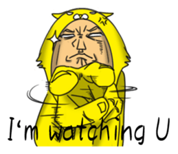 Cat Daddy and Bunny Girl sticker #2225997