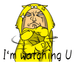 Cat Daddy and Bunny Girl sticker #2225997