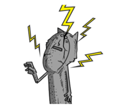 Cat Daddy and Bunny Girl sticker #2226000