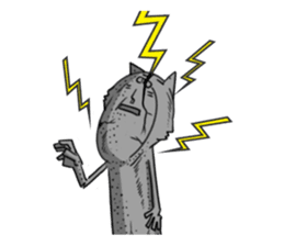 Cat Daddy and Bunny Girl sticker #2226000