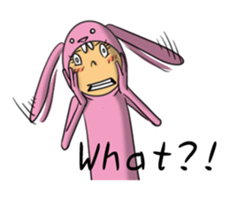 Cat Daddy and Bunny Girl sticker #2226005