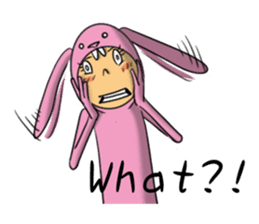 Cat Daddy and Bunny Girl sticker #2226005