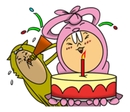 Cat Daddy and Bunny Girl sticker #2226020